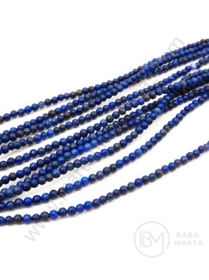 Mărgele de lapis lazuli 2mm ~200 buc 1 buc 352242