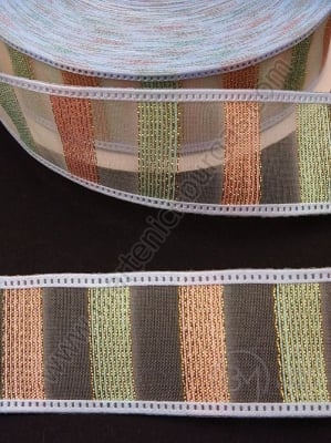 Panglică organza colorată 25mm, 1 pachet, 5 metri, 451419