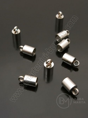 Duză rotundă 10x5mm OȚEL (304) gaură 4mm 1 pachet 4 buc 307906