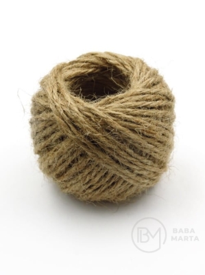 Frânghie de cânepă - 100% iută ~3mm 30g 431415
