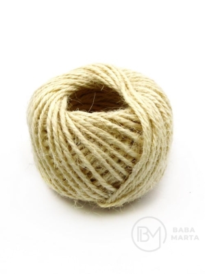 Frânghie de cânepă - 100% iută ~2.5mm 30g 431416