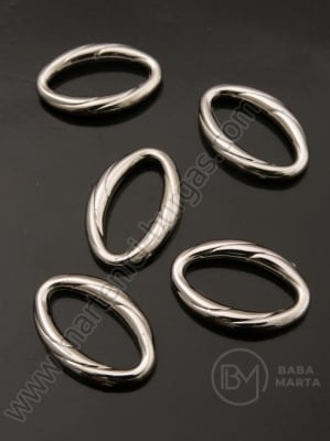 Inel SSV 22x15x3mm argintiu 50 buc 318276