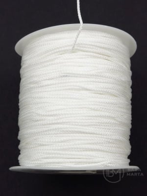 Albă de poliester cordon ~1,5 mm ~150 metri 441437