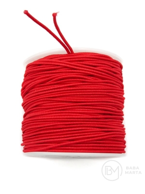 Bandă elastică roșie ~1,2 mm ~85 metri 441446