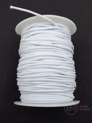 Bandă elastică albă ~2mm ~50 meters 441447