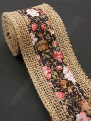 Bandă de pânză de sac cu bandă textilă width 50mm - length ~2 meters 1 rollă 462130