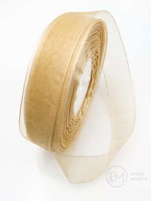 Panglică organza 25mm 1 rolă ~45 metri 451676