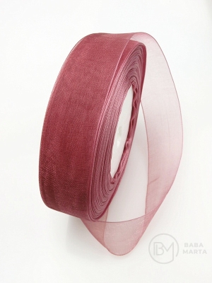 Panglică organza 25mm 1 rolă ~45 metri 451678