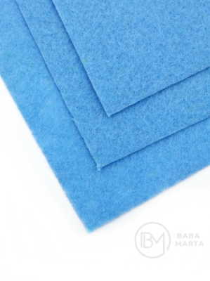 Fetru 1mm A4 20x30cm albastru deschis 461465