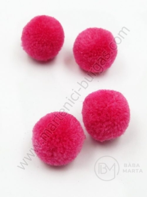 Pompom 20mm calitate extra 1 pachet 20 bucăți 461227