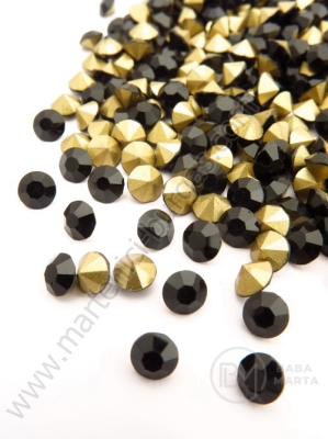 Placă de sticlă (cristal) SS-10 neagră ~2,7~2,8 mm 1 pachet ~200 buc 151258