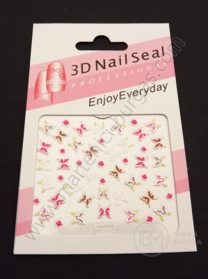 Autocolant 3D pentru decorarea manichiurii 1 bucată 181386