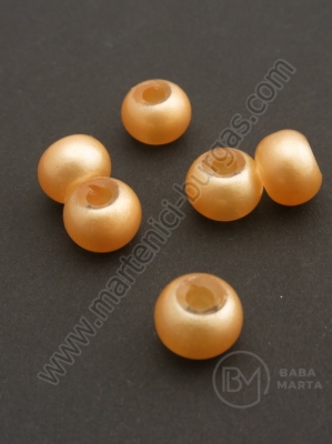 Mărgele 10.5x8mm vopsite prin pulverizare, gaură 3~3.5mm, 1 buc. 335112