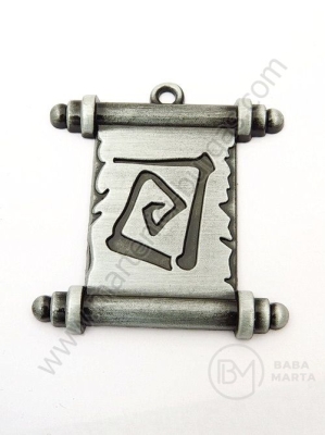 Pandantiv metalic 43x40mm 1 buc 305559