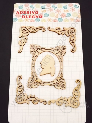 Elemente decorative din lemn 1 pachet 182023