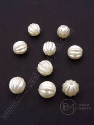 Margele în relief 10mm gaură perlă 2mm 1 pack 40g ~89buc 312369