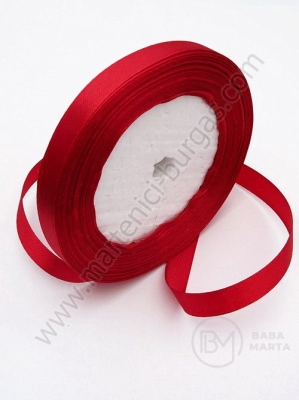 Panglică satinată 10mm bordo ~22 metri 451557