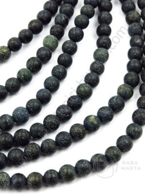 Bilă de șarpe mată închisă la culoare 6mm 1 buc ~60 buc 353172