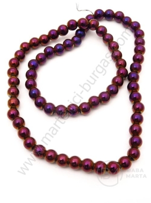 Mărgele de hematit 6mm nemagnetice ~70 buc 1 buc 352139