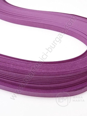 Panglici pentru quilling 5mm x 530mm violet, 1 pachet, 120 buc. 175046