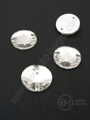 Placă de sticlă (cristal) 18x6mm transparentă pentru ambalare 1 pachet 5 bucăți 151453
