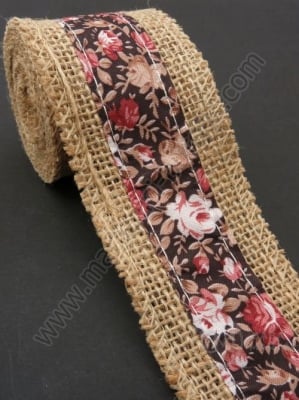 Bandă de pânză de sac cu bandă textilă width 50mm - length ~2 meters 1 rollă 462132