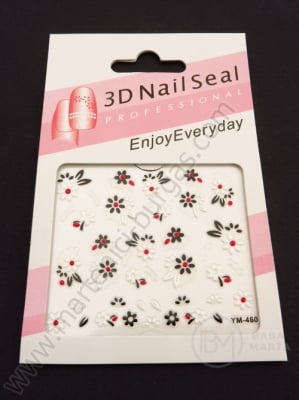 Autocolant 3D pentru decorarea manichiurii 1 bucată 181415