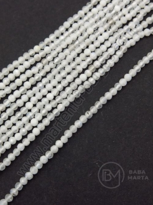 Piatră Lunii Curcubeu ~bilă de 2mm ~200 buc ~39cm 1 buc 353119