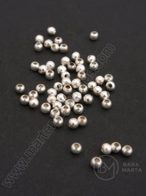 Bilă metalică 3mm color albă 1 pachet 200 buc 308960