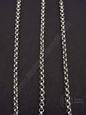 Lanț OȚEL 3x1mm 1 metru 302223