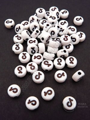 Mărgele TikTok 7x4mm gaură 1.5mm 1 pachet 40g ~290 buc 312774