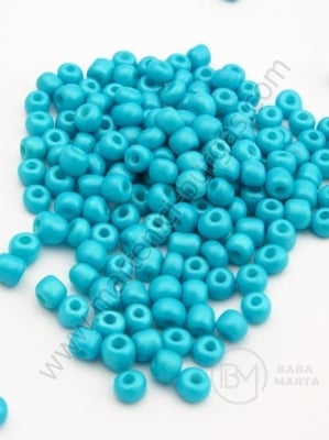 Marmură sticlă turcoaz solidă 4mm 50g 334061