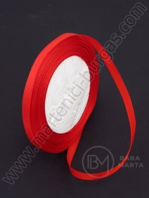 Panglică de satin 6mm red ~22 meters 451551