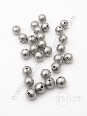 Bilă de aluminiu 6mm color argintie 1 pachet 30 buc 306178