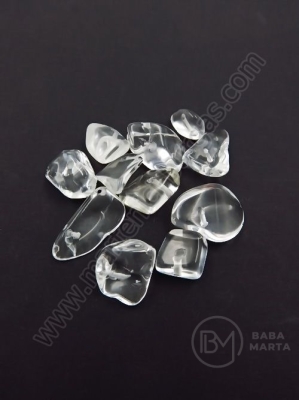 Cristal de munte 8-12mm cu gaură 40g 355637
