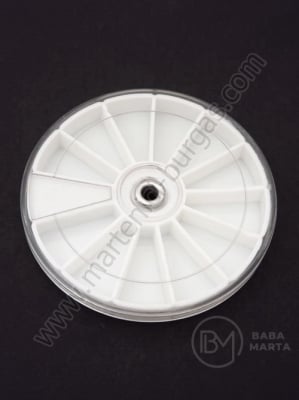 Cutie plastic 80x11mm cu 12 compartimente 1 buc 171078
