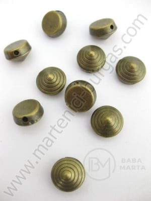 SSV plastic, bronz, 10x6mm. 50 buc. 6851