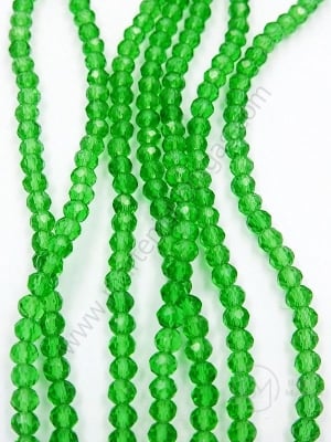 Cristal 4x3mm verde 1 buc ~150 buc 342155