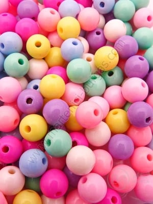 Bilă 8mm MIX gaură 1.5mm 1 pachet 40g ~145 buc 312785