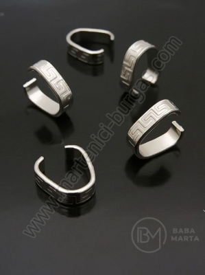 Dop Element OȚEL 12.5x11x3.8mm 1 pachet 10 buc 305671