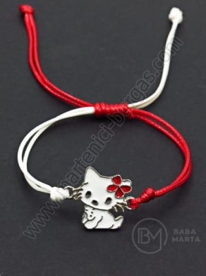 Martenitsa cu mărgele metallice 1 pachet 10 buc 104777