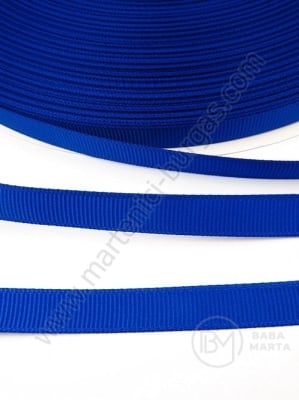 Panglică satinată 10mm ruptă albastră, 1 pack, 5 meters, 451476