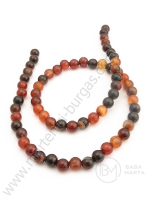 Bilă de agate 6mm ~64 buc 1 351452