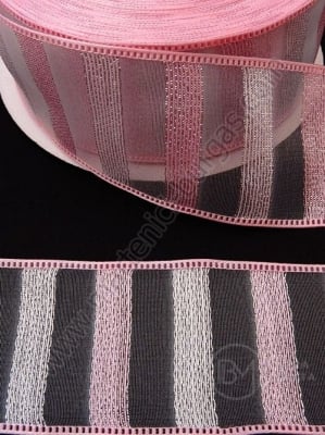 Panglică organza colorată 38mm, 1 pachet, 5 metri, 451422
