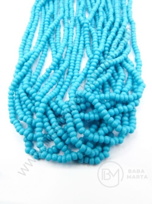 Mărgele cehe PRECIOSA din glass 2mm ~55cm şir 1 paket 12 şiruri 331694