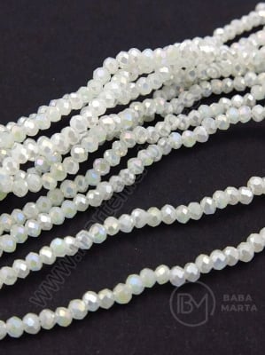 Șir de cristale ~2.5x~1.5mm gaură 0.6mm ~160 pcs ~33cm 1 buc 342622
