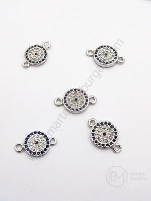 Element de conectare 13,5x9x2,4mm alamă cu zirconii forged 1 piece 305303