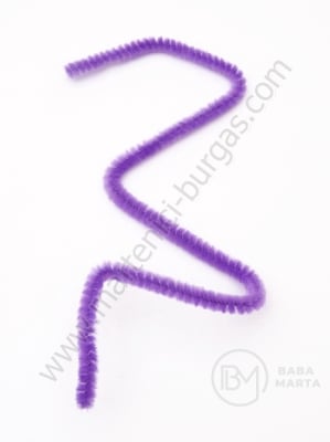 Tijă de sârmă 6mm violet length 30cm 1 pachet 10 buc 181681