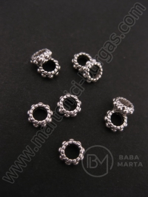 Șaibă metalică 6x3mm argintie 50 buc 308058