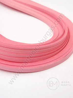Panglici pentru quilling 3mm x 390mm roz, 1 pachet, 120 buc. 175007